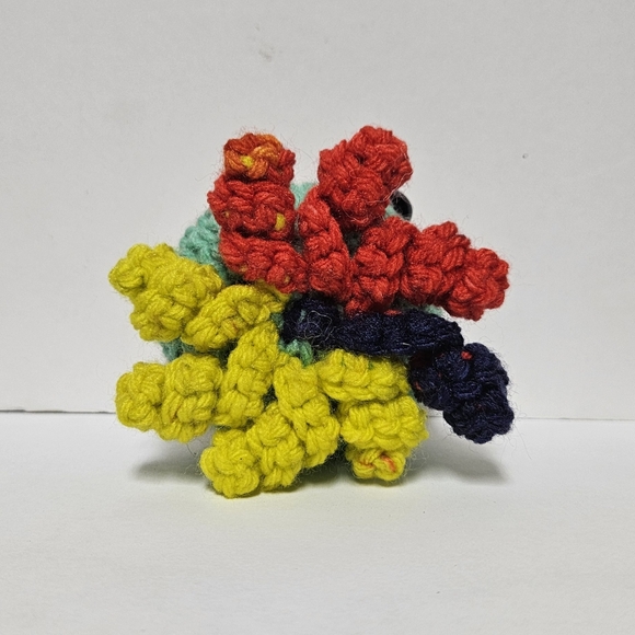 Handmade Multicolor Octopus/ Amigurumi Crochet - Picture 3 of 3